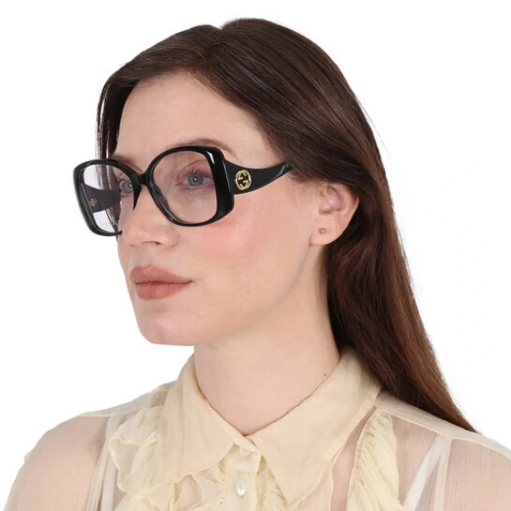 New Authentic Gucci GG1236o Black Women's Glasses